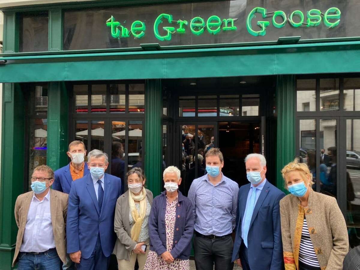 Rencontre, Green Goose, La Table de Cana Antony, Brigitte Klinkert, Alain Griset