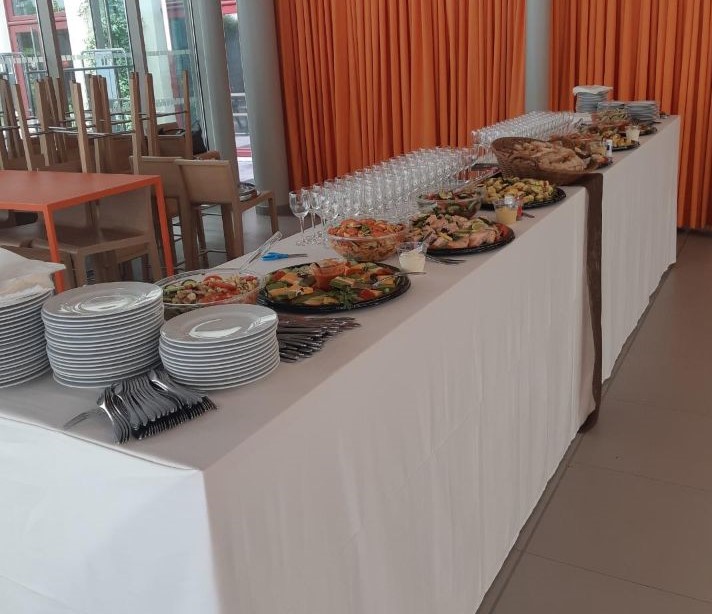 Buffet froid dressé